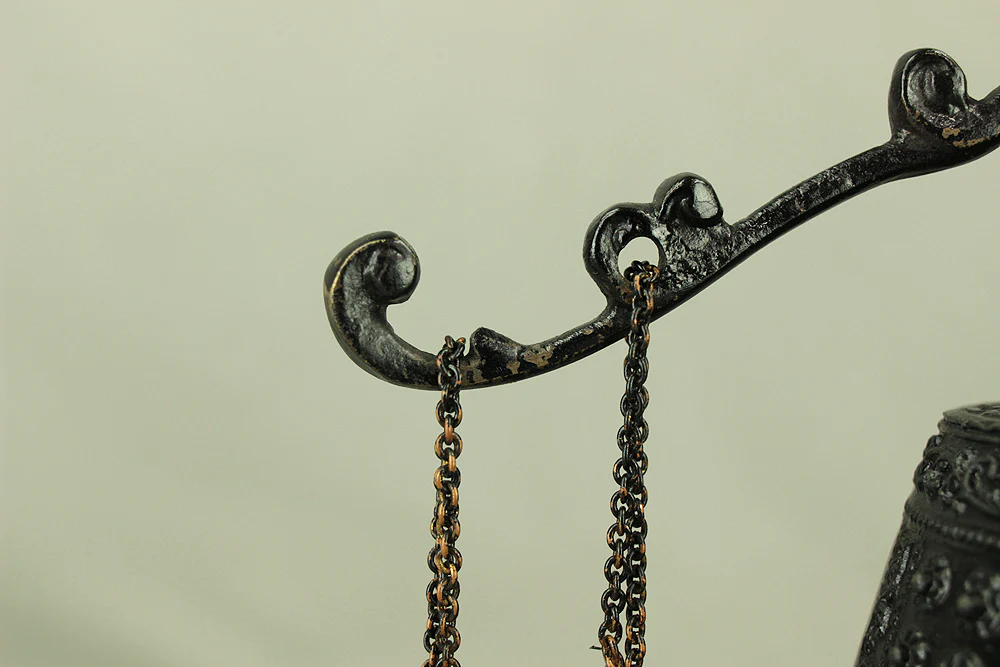 Bronze Bell Decorative Dragon Hanging Bell with Hammer 30cm 3.3kg with Box VA855 - Image 11