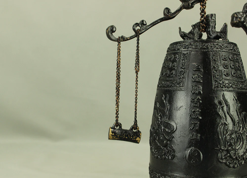 Bronze Bell Decorative Dragon Hanging Bell with Hammer 30cm 3.3kg with Box VA855 - Image 18