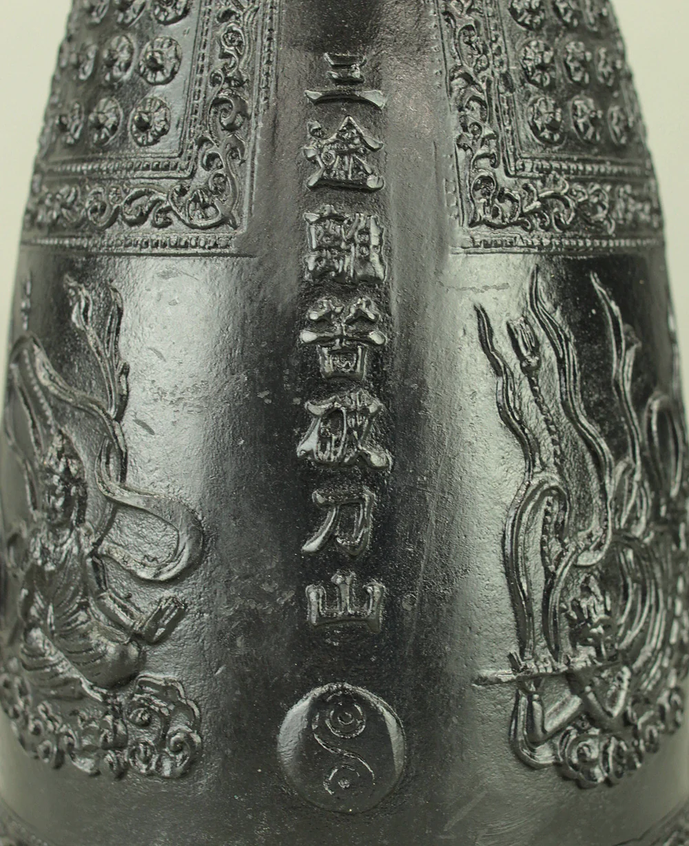 Bronze Bell Decorative Dragon Hanging Bell with Hammer 30cm 3.3kg with Box VA855 - Image 21