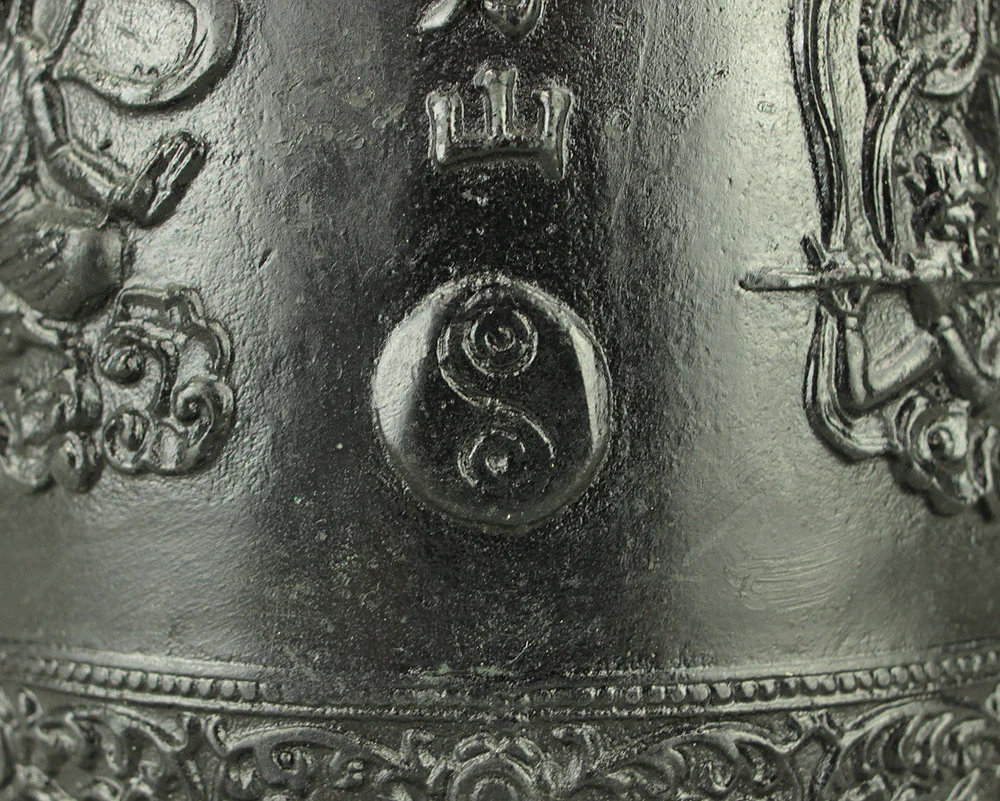 Bronze Bell Decorative Dragon Hanging Bell with Hammer 30cm 3.3kg with Box VA855 - Image 22