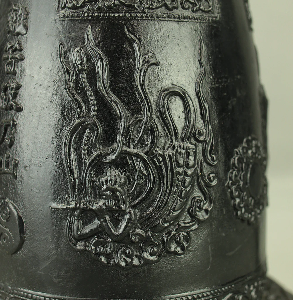 Bronze Bell Decorative Dragon Hanging Bell with Hammer 30cm 3.3kg with Box VA855 - Image 25