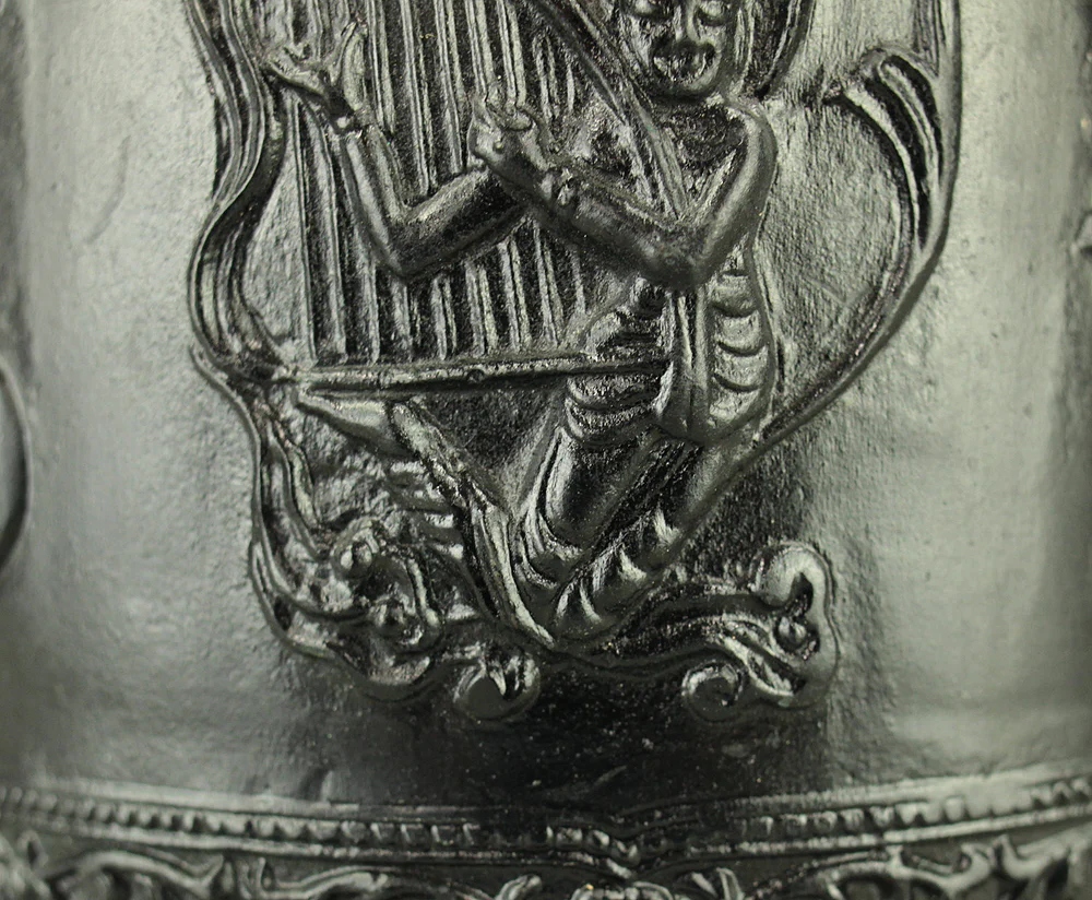 Bronze Bell Decorative Dragon Hanging Bell with Hammer 30cm 3.3kg with Box VA855 - Image 40