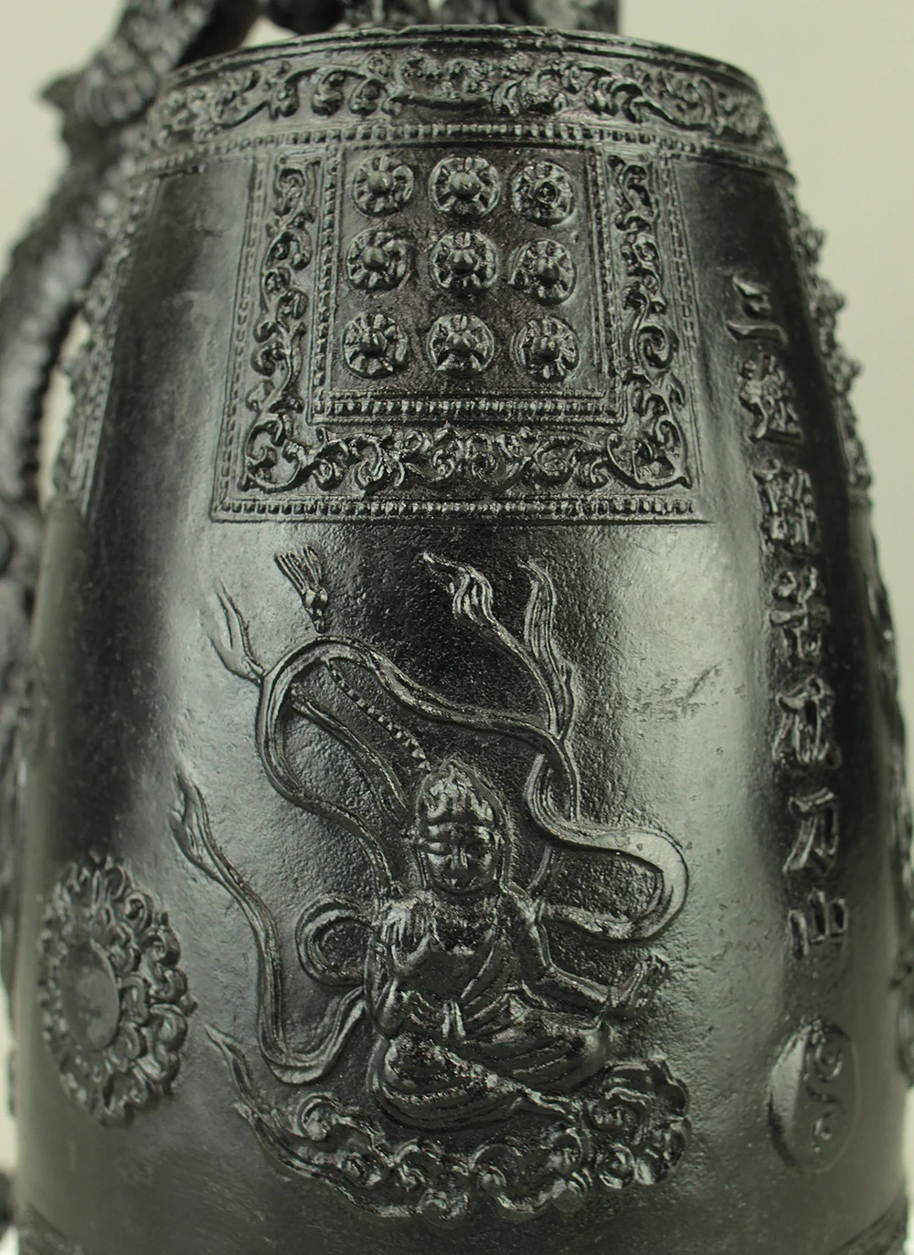 Bronze Bell Decorative Dragon Hanging Bell with Hammer 30cm 3.3kg with Box VA855 - Image 42