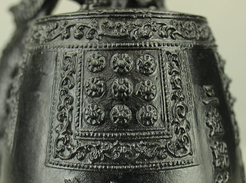 Bronze Bell Decorative Dragon Hanging Bell with Hammer 30cm 3.3kg with Box VA855 - Image 43