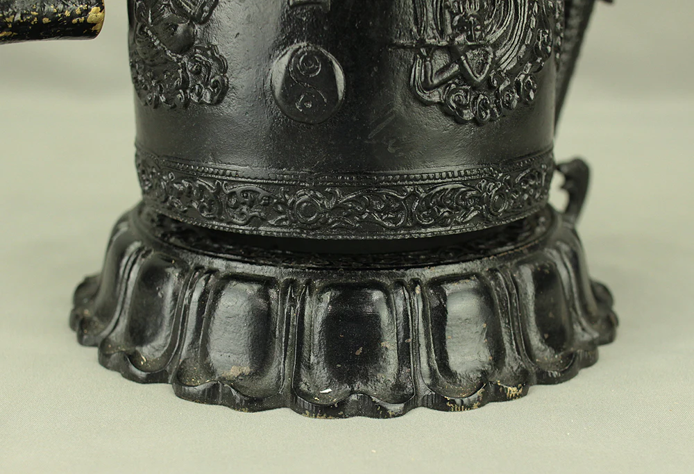 Bronze Bell Decorative Dragon Hanging Bell with Hammer 30cm 3.3kg with Box VA855 - Image 47