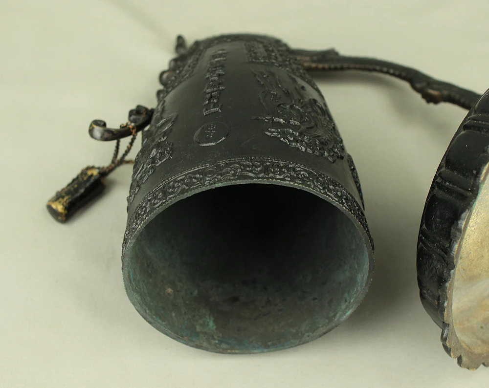 Bronze Bell Decorative Dragon Hanging Bell with Hammer 30cm 3.3kg with Box VA855 - Image 61