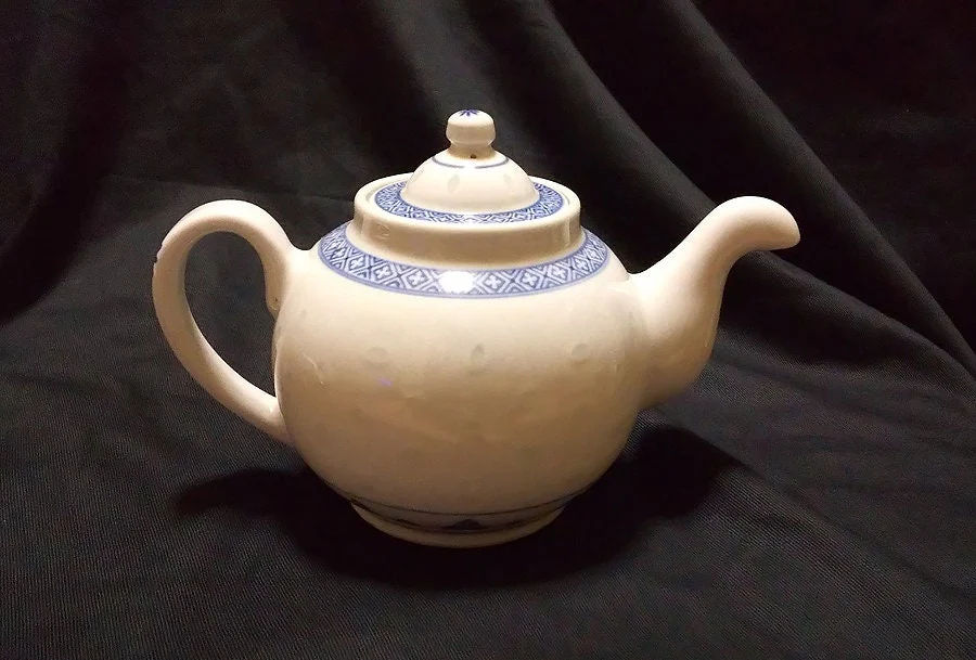 Chinese Antique Art 景德镇 Jingdezhen SENCHA Teapot White Pottery, Porcelain  / Break Rest Relax Oolong Tea Green Tea Decoct Tea time 350g P1 - Image 3