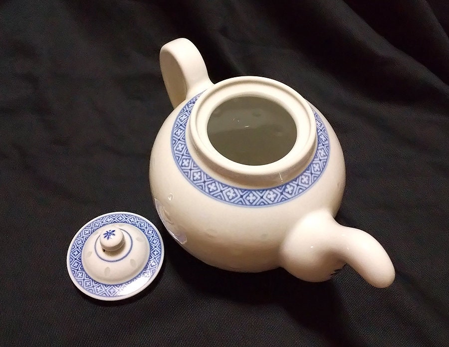 Chinese Antique Art 景德镇 Jingdezhen SENCHA Teapot White Pottery, Porcelain  / Break Rest Relax Oolong Tea Green Tea Decoct Tea time 350g P1 - Image 5