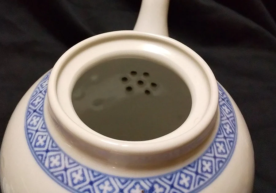 Chinese Antique Art 景德镇 Jingdezhen SENCHA Teapot White Pottery, Porcelain  / Break Rest Relax Oolong Tea Green Tea Decoct Tea time 350g P1 - Image 6