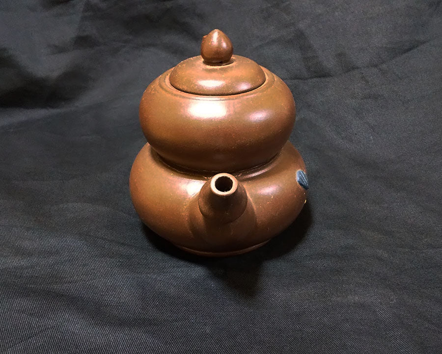 Chinese Antique Art SENCHA Teapot Inlay SHUDEI Unglazed Reddish Brown / Break Rest Relax Oolong Tea Green Tea Decoct Tea time - Image 4