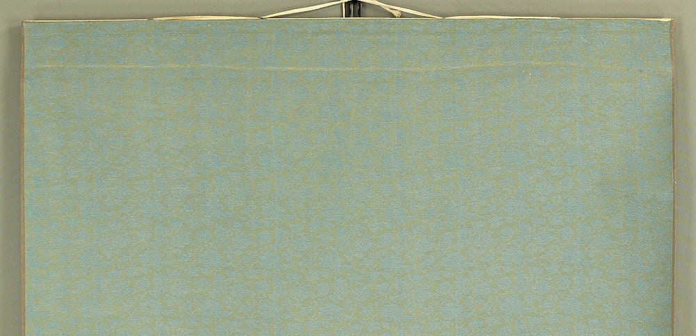 中国 Chinese art kakejiku kakemono wall hanging scroll W460 / 寒山寺 Hanshan temple & moon scenery landscape - Image 3