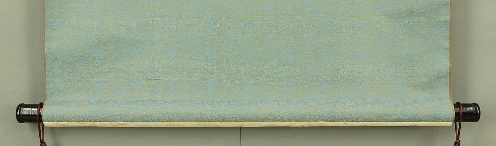 中国 Chinese art kakejiku kakemono wall hanging scroll W460 / 寒山寺 Hanshan temple & moon scenery landscape - Image 9