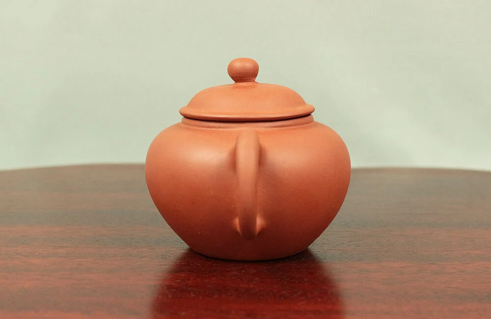 中国 Chinese SENCHA small Teapot Tea Ceremony SHUDEI Reddish unglazed V319 / Break Relax Tea time Oolong Tea Green Tea Decoct - Image 3