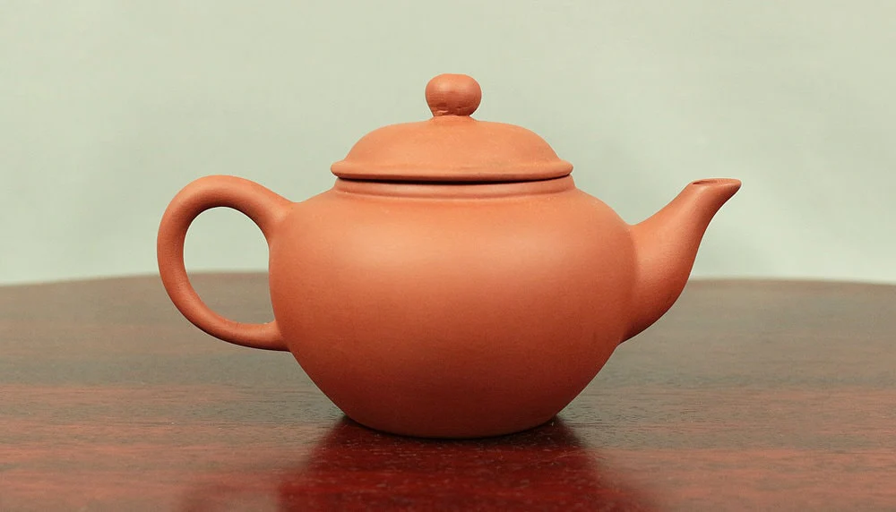 中国 Chinese SENCHA small Teapot Tea Ceremony SHUDEI Reddish unglazed V319 / Break Relax Tea time Oolong Tea Green Tea Decoct - Image 4