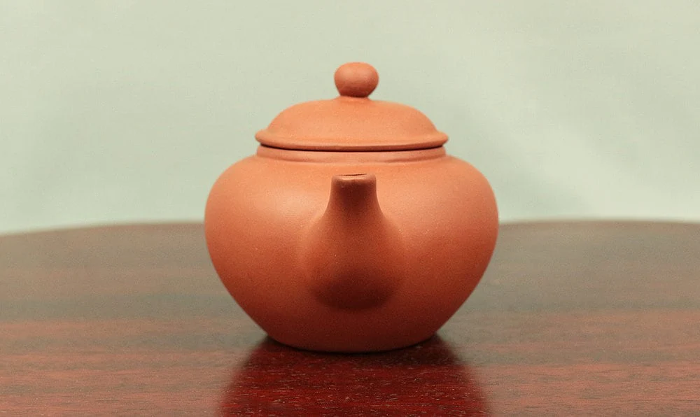中国 Chinese SENCHA small Teapot Tea Ceremony SHUDEI Reddish unglazed V319 / Break Relax Tea time Oolong Tea Green Tea Decoct - Image 5
