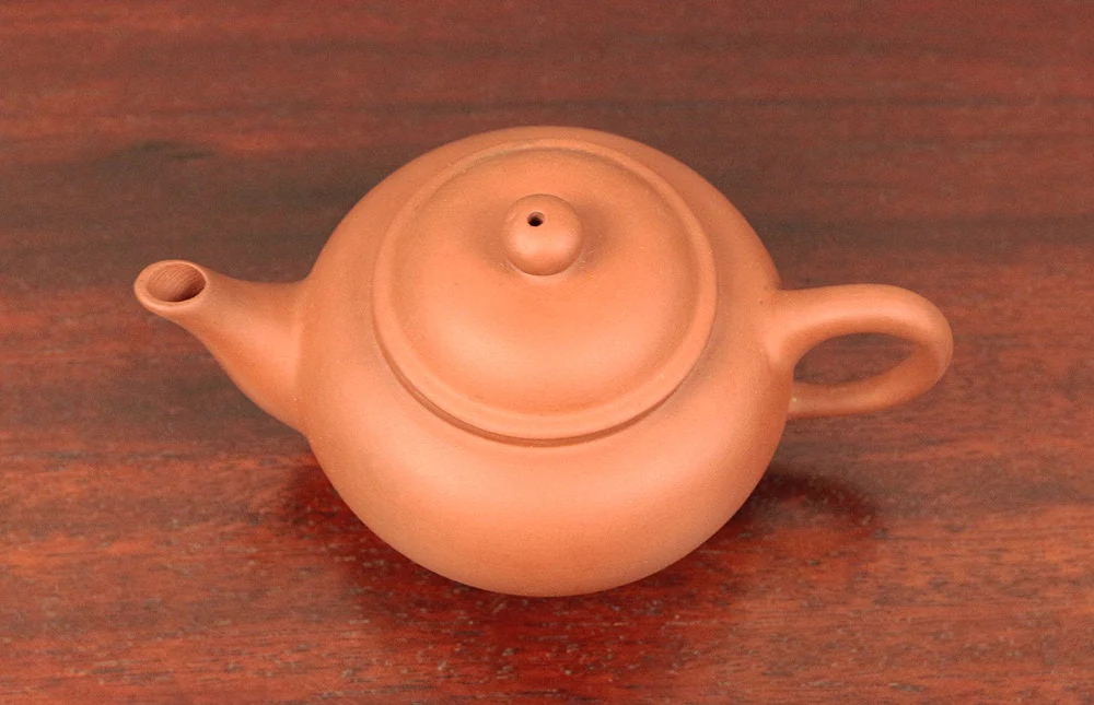 中国 Chinese SENCHA small Teapot Tea Ceremony SHUDEI Reddish unglazed V319 / Break Relax Tea time Oolong Tea Green Tea Decoct - Image 6