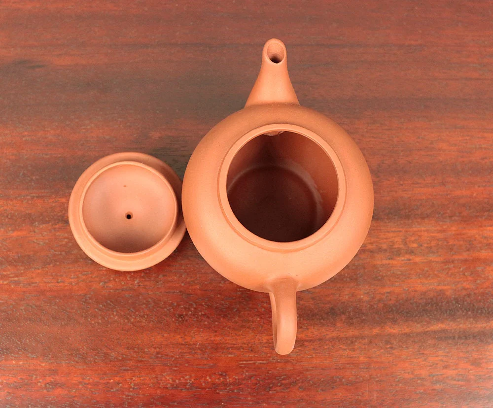 中国 Chinese SENCHA small Teapot Tea Ceremony SHUDEI Reddish unglazed V319 / Break Relax Tea time Oolong Tea Green Tea Decoct - Image 7