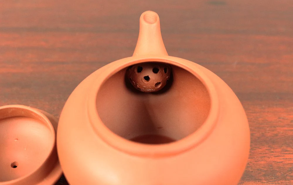 中国 Chinese SENCHA small Teapot Tea Ceremony SHUDEI Reddish unglazed V319 / Break Relax Tea time Oolong Tea Green Tea Decoct - Image 8