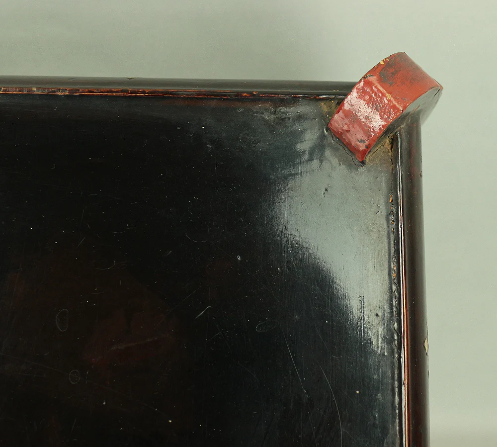 'Chrysanthemum and Butterfly' Inlaid Raden Mother of Pearl Black Lacquer Wooden Incense Burner Stand Flower Stand Bonsai Stand VA306 - Image 20