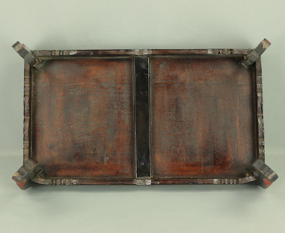 'Chrysanthemum and Butterfly' Inlaid Raden Mother of Pearl Black Lacquer Wooden Incense Burner Stand Flower Stand Bonsai Stand VA306 - Image 32