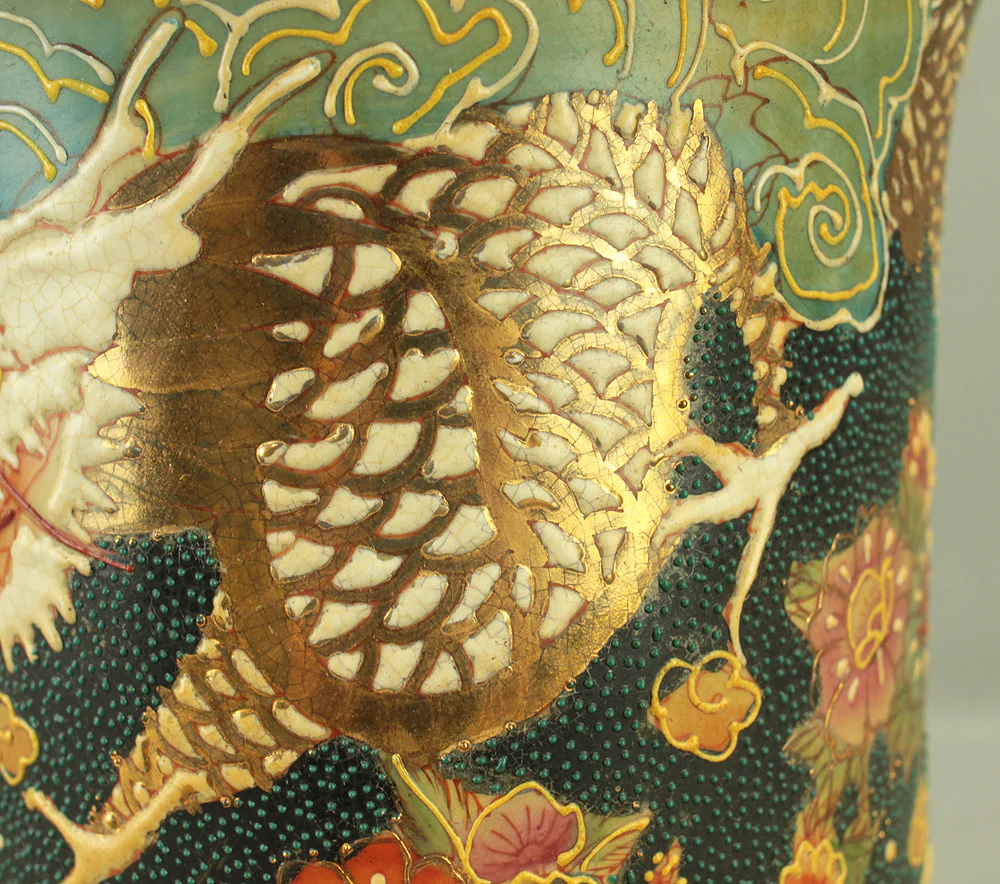 Dragon Flower Cloud Wave Pattern Flower Pot suitable for Orchid, Cactus, Succulents VA880 - Image 10