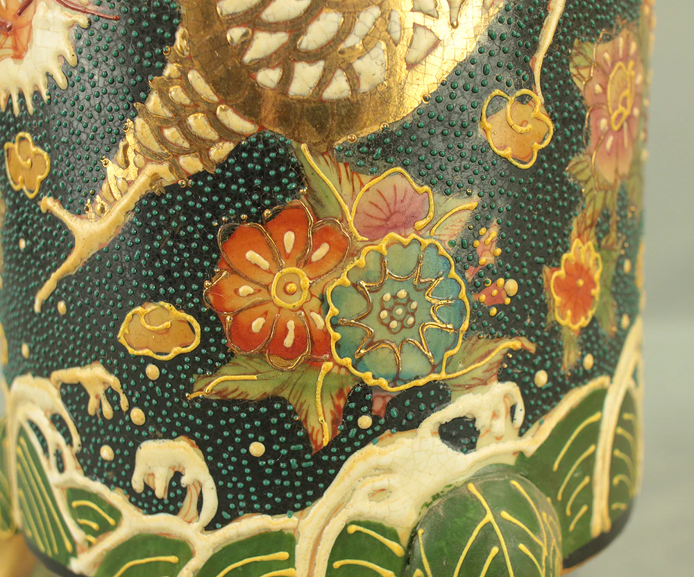 Dragon Flower Cloud Wave Pattern Flower Pot suitable for Orchid, Cactus, Succulents VA880 - Image 12