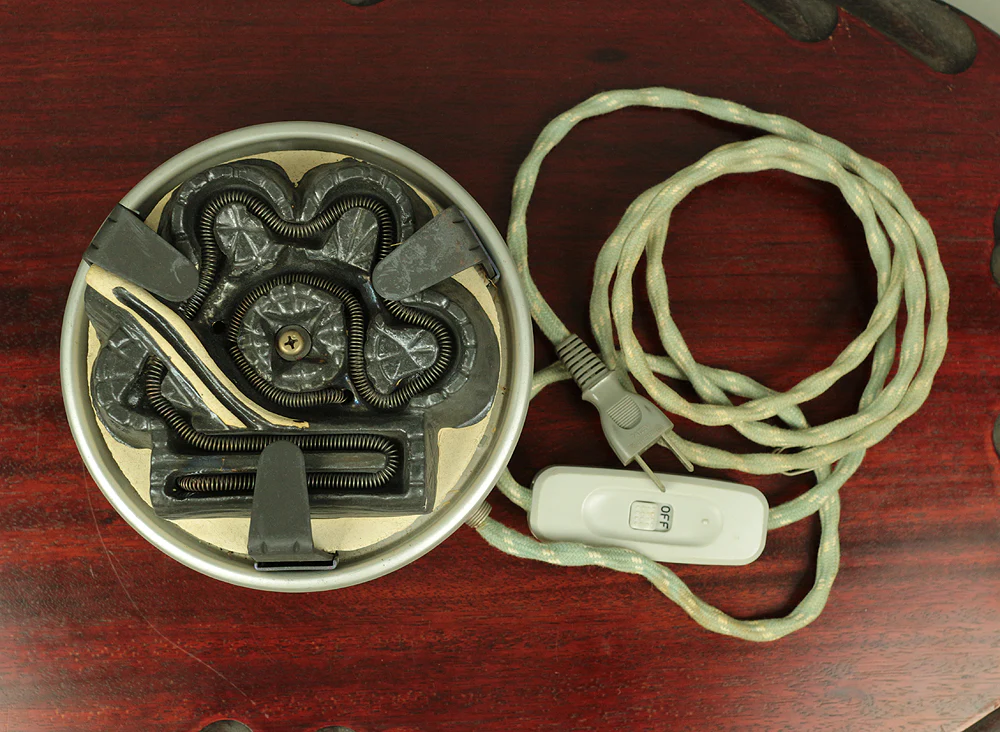 FUROGAMA CHAGAMA Iron Kettle to boil water Copper Brazier, & Electric Heating 100V 410W Weight about 10kg Japanese Tea Ceremony utensil V424 - Image 19