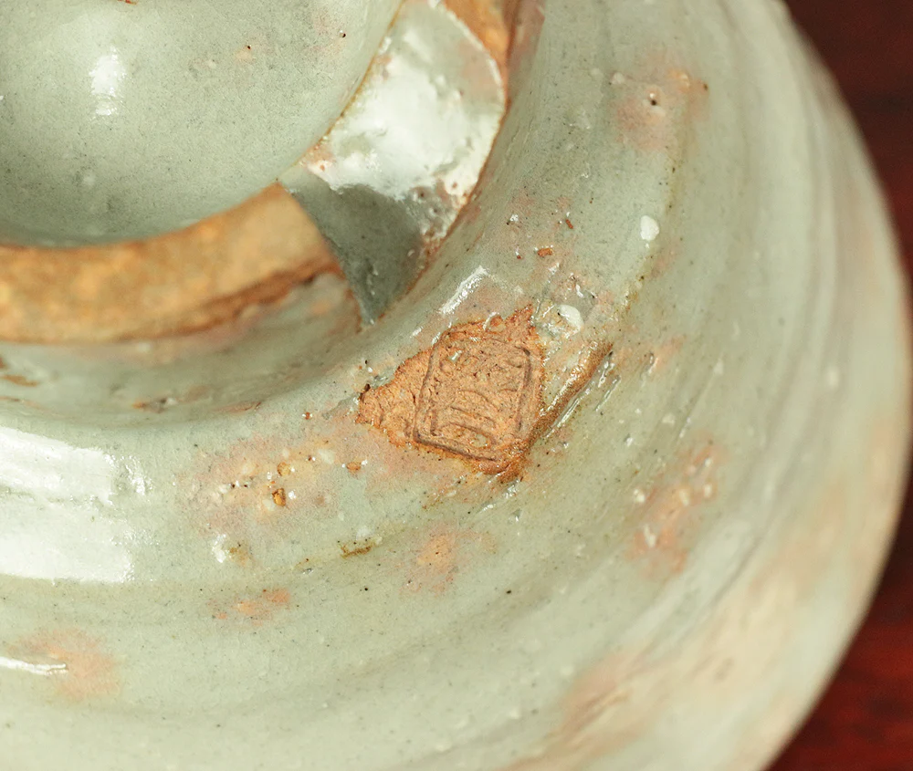 萩焼 HAGI ware Tea Bowl 萩殿窯 HAGIDONO kiln Japanese Tea Ceremony Box V422 / Japan Traditional Tea room utensils Art Pottery Craftmanship - Image 11