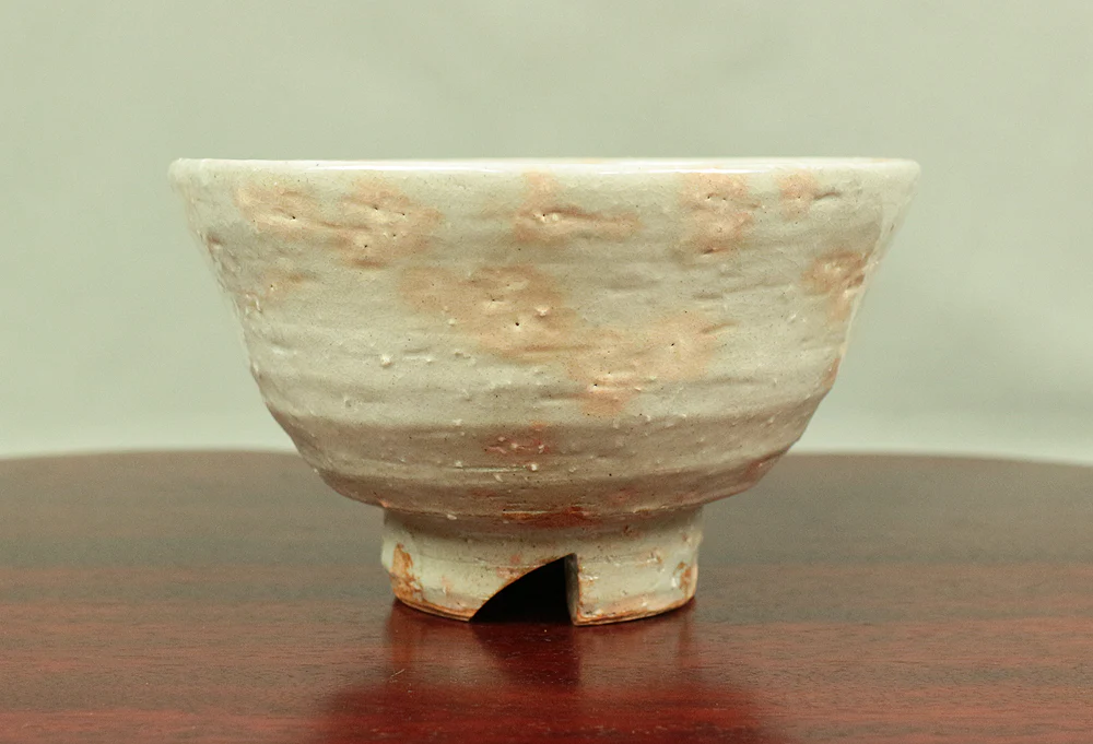 萩焼 HAGI ware Tea Bowl 萩殿窯 HAGIDONO kiln Japanese Tea Ceremony Box V422 / Japan Traditional Tea room utensils Art Pottery Craftmanship - Image 3