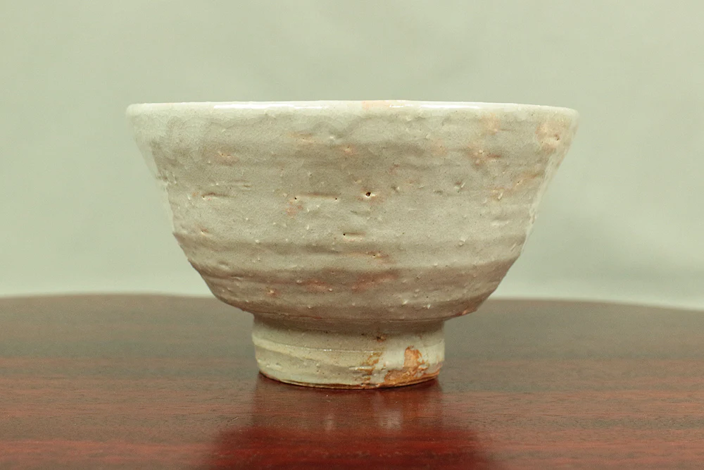 萩焼 HAGI ware Tea Bowl 萩殿窯 HAGIDONO kiln Japanese Tea Ceremony Box V422 / Japan Traditional Tea room utensils Art Pottery Craftmanship - Image 4