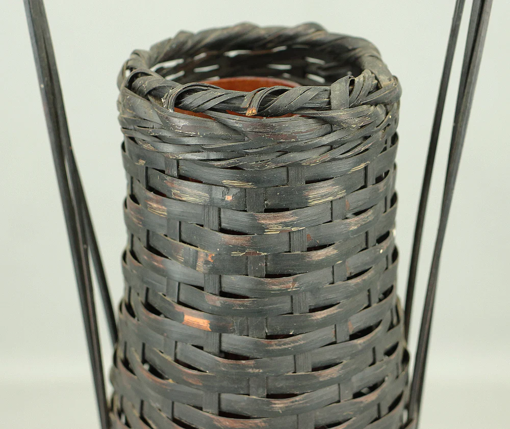 Hanakago - Japanese Bamboo Woven Flower Vase Basket VA172 - Image 14