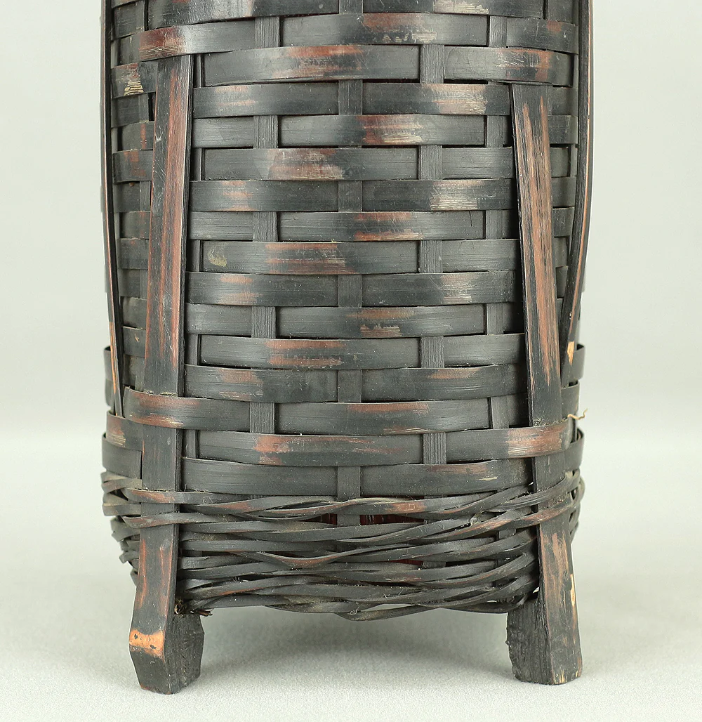 Hanakago - Japanese Bamboo Woven Flower Vase Basket VA172 - Image 16