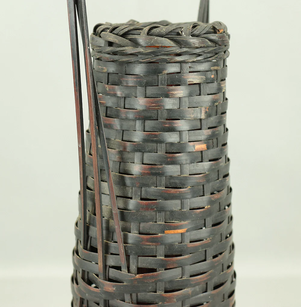Hanakago - Japanese Bamboo Woven Flower Vase Basket VA172 - Image 17