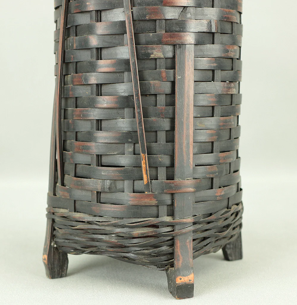 Hanakago - Japanese Bamboo Woven Flower Vase Basket VA172 - Image 18