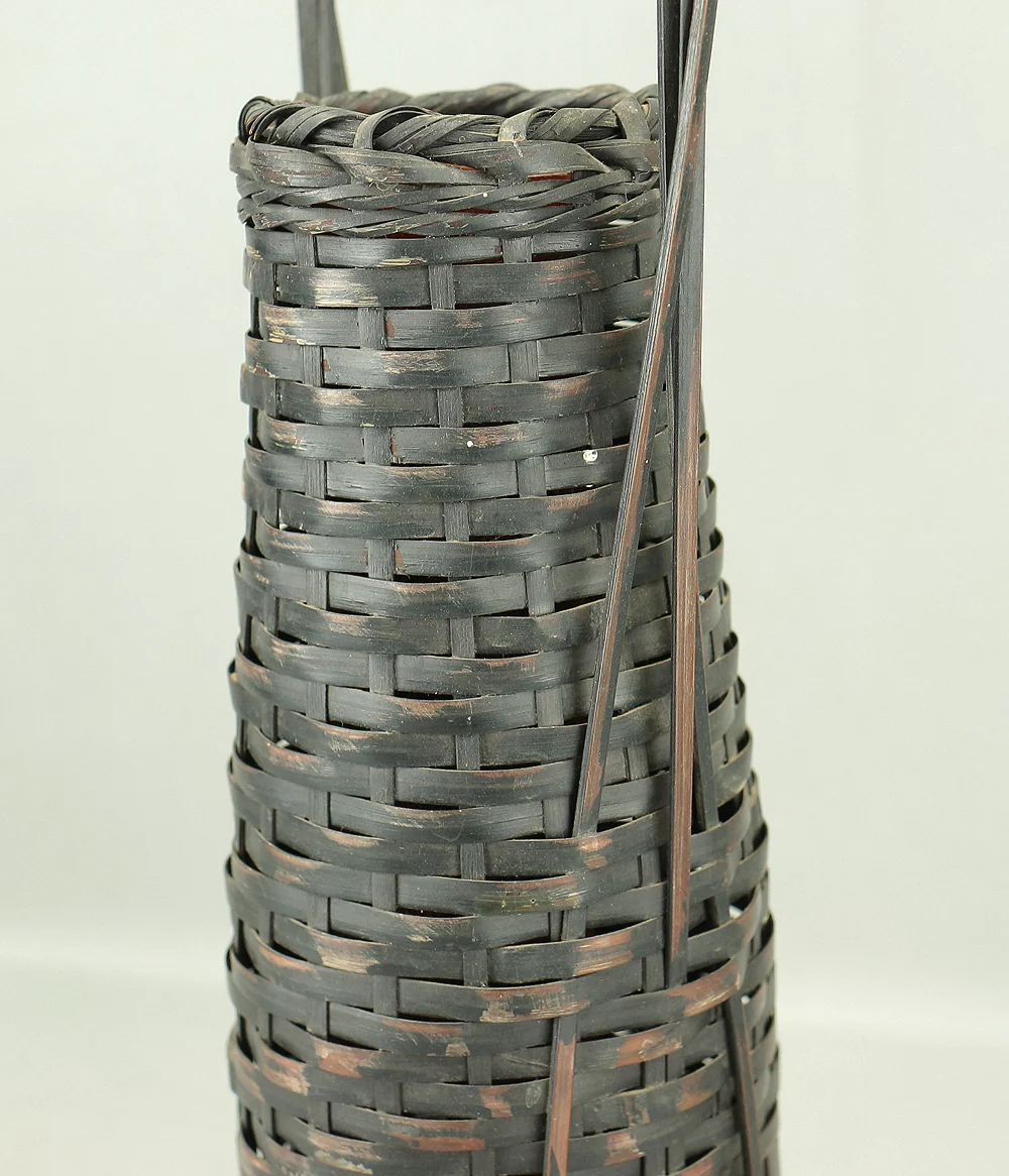 Hanakago - Japanese Bamboo Woven Flower Vase Basket VA172 - Image 19