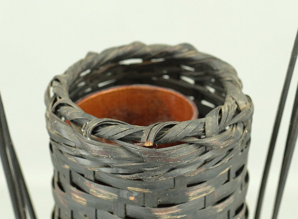 Hanakago - Japanese Bamboo Woven Flower Vase Basket VA172 - Image 26