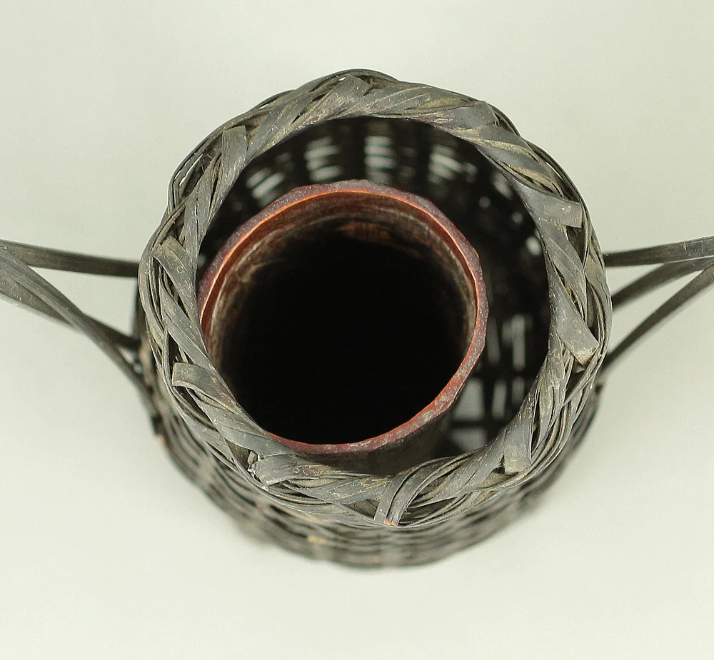 Hanakago - Japanese Bamboo Woven Flower Vase Basket VA172 - Image 27