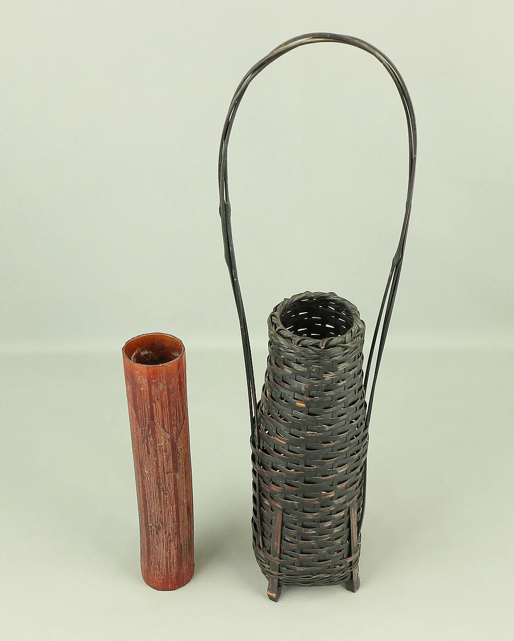 Hanakago - Japanese Bamboo Woven Flower Vase Basket VA172 - Image 28