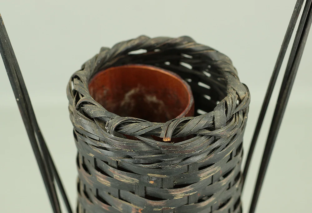 Hanakago - Japanese Bamboo Woven Flower Vase Basket VA172 - Image 42