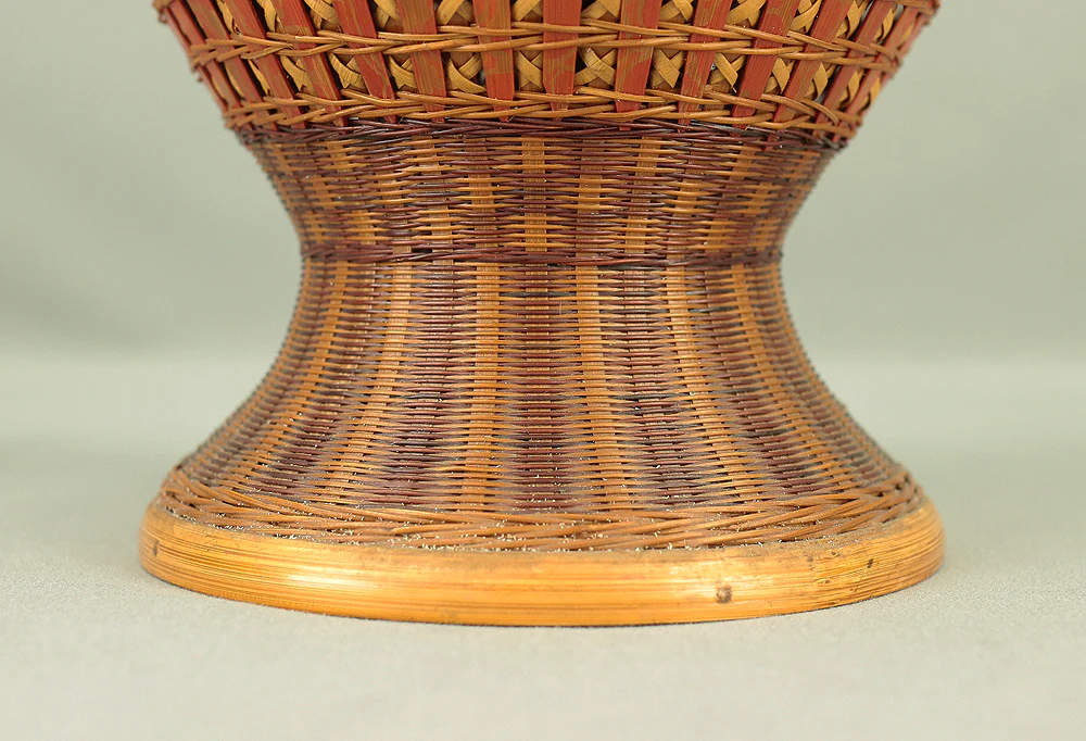 Hanakago - Japanese Bamboo Woven Flower Vase Basket with Box VA581 - Image 16