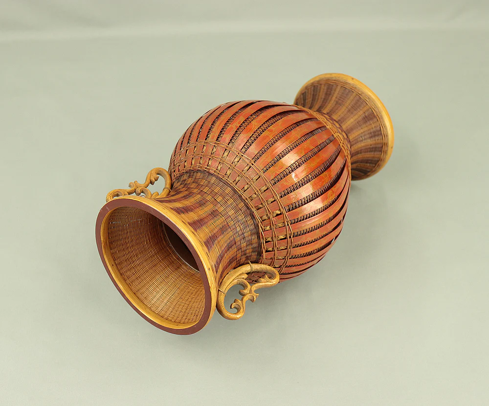 Hanakago - Japanese Bamboo Woven Flower Vase Basket with Box VA581 - Image 20