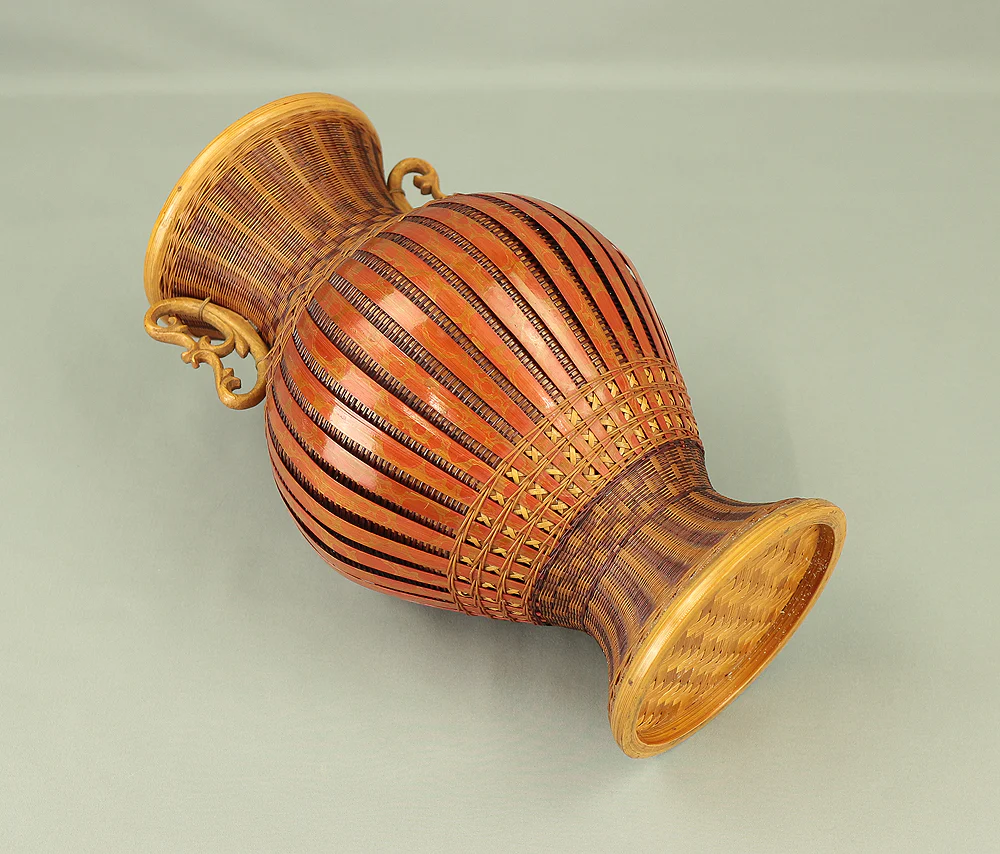 Hanakago - Japanese Bamboo Woven Flower Vase Basket with Box VA581 - Image 21