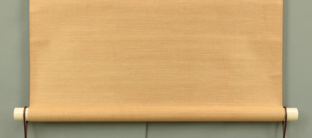 橋本雅邦 HASHIMOTO GAHO Japanese antique art kakejiku kakemono wall hanging scroll / Flying Bee & Peony Flower Silk painting Box 1835~1908 I201 - Image 10