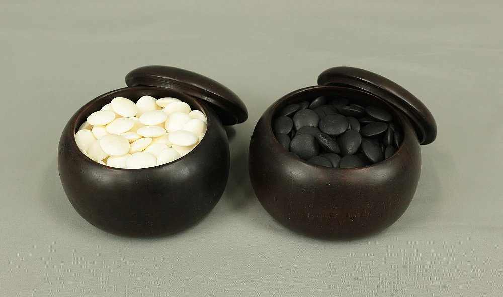 Igo, Japanese Go game board with wooden cover, Goban, Go Piece set, Asian traditional strategy table game V518 / 19kg - Image 18