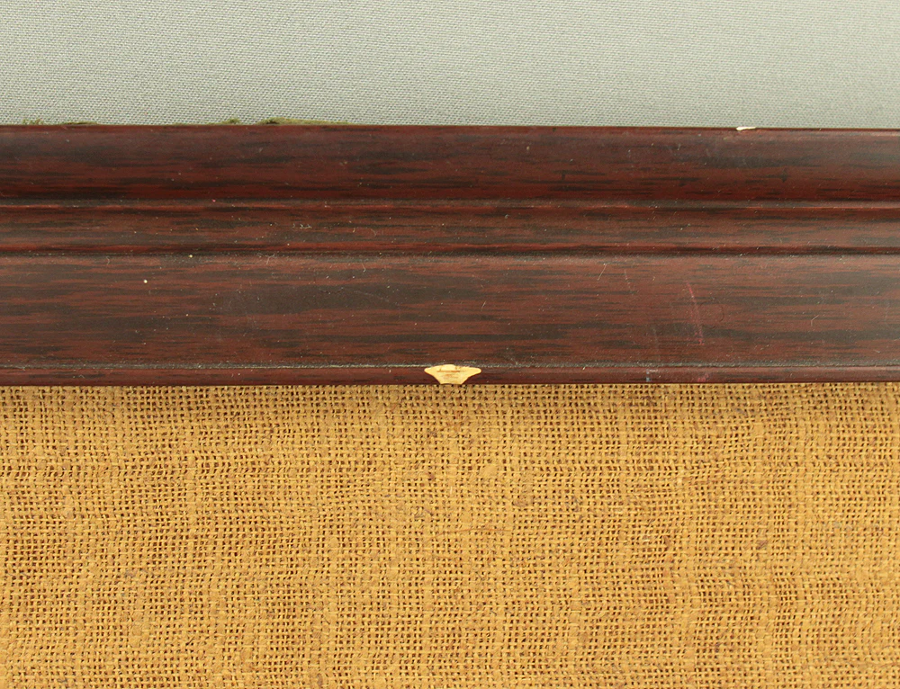 Iron Bodhidharma Dharma Wall Hanging Ornament Frame VA736 - Image 9