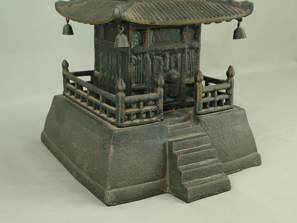 Iron Five Storied Pagoda Ornaments Okimono VA964 - Image 32