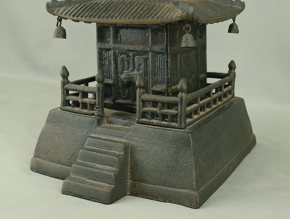 Iron Five Storied Pagoda Ornaments Okimono VA964 - Image 33