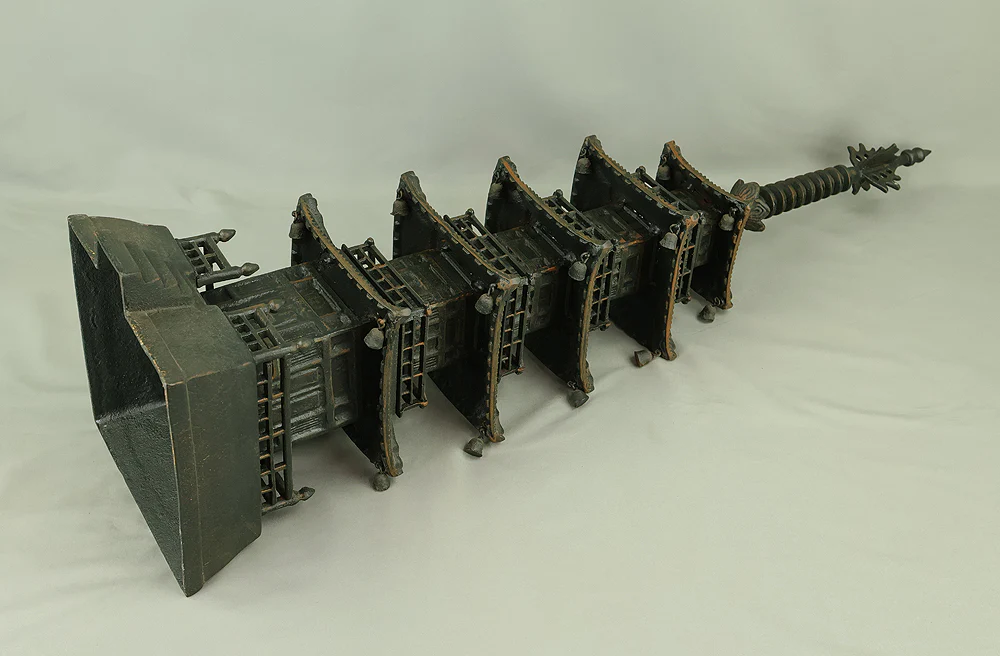 Iron Five Storied Pagoda Ornaments Okimono VA964 - Image 36