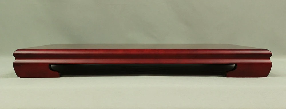 花台 Kadai Japanese Wooden Shitan rosewood flat Stand for Flower vase, used in Bonsai, Suiseki, Kado, Ikebana V506 / Japan House Interior - Image 5