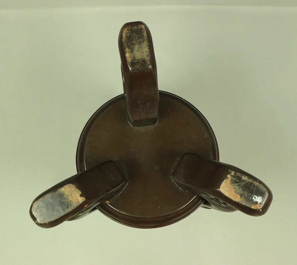 花台 KADAI Japanese Wooden Stand with three supports for Flower vase, IKEBANA, BONSAI etc V448 / Japan Planter Interior House plants Gardening - Image 11